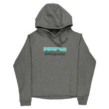  Patagonia Hoodie - Large Grey Cotton Blend