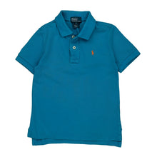  Age 4 Ralph Lauren Polo Shirt - 2XS Blue Cotton