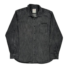  Levis Denim Shirt - Large Black Cotton