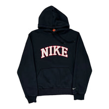  Nike Spellout Hoodie - Large Black Cotton Blend