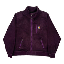  Carhartt Fleece Jacket - 2XL Purple Polyester