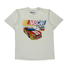  Daytona 500 Nascar Nascar T-Shirt - Medium White Cotton