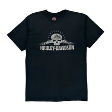  Harley Davidson Graphic T-Shirt - Large Black Cotton