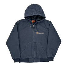  North Mechanical Contracting & Service Corner Stone Jacket - Small Navy Cotton Blend