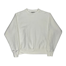  Champion Sweatshirt - Medium White Cotton Blend