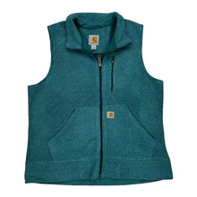  Carhartt Fleece Gilet - Large Blue Polyester