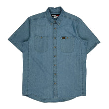  Wrangler Denim Shirt - XL Blue Cotton