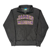  James Madison Champion College 1/4 Zip - Medium Grey Polyester Blend