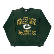  Green Bay Packers Champion Nfl Sweatshirt - Large Green Cotton Blend