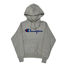  Reverse Weave Champion Hoodie - Small Grey Cotton Blend