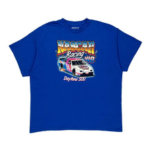  Daytona 500 Nascar Graphic T-Shirt - 2XL Blue Cotton