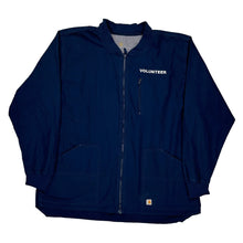  Volunteer Carhartt Jacket - Large Navy Polyester