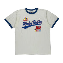  Ricky Bobby Winners Circle Nascar T-Shirt - XL White Cotton