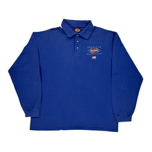  Montreal Harley Davidson Polo Shirt - XL Blue Cotton