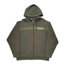  Nike Hoodie - 2XL Khaki Cotton Blend