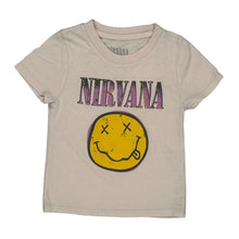  Age 3 Nirvana Band T-Shirt - 2XS Cream Cotton Blend