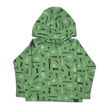  Age 2 Patagonia Graphic Hoodie - 3XS Green Polyester