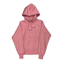  Reverse Weave Champion Hoodie - XS Pink Cotton Blend