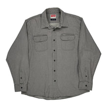  Wrangler Shirt - XL Grey Cotton Blend