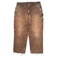  Carhartt Carpenter Trousers - 36″ Waist Brown Cotton