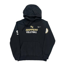  Skippers Volleyball Nike Hoodie - Large Black Cotton Blend