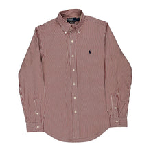  Ralph Lauren Striped Shirt - Small Red Cotton