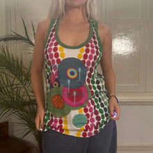  Vintage multicoloured Desigual Vest - womens x-large