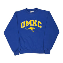  Kansas City Roos Champion Ncaa Sweatshirt - Small Blue Cotton Blend