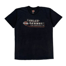  Made In Usa Harley Davidson T-Shirt - Large Navy Cotton