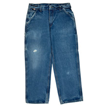  Carhartt Carpenter Jeans - 33W 29L Blue Denim