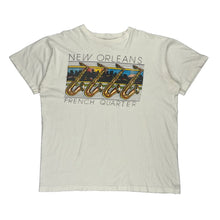  Single Stitch New Orleans French Quarter Unbranded Graphic T-Shirt - XL White Cotton