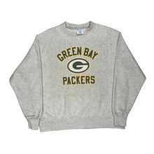  Reverse Weave Green Bay Packers Champion Nfl Sweatshirt - XL Grey Cotton Blend