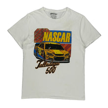  Talladega 500 Nascar Graphic T-Shirt - Medium White Cotton