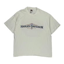  Made In Usa Durango Harley Davidson Graphic T-Shirt - XL White Cotton