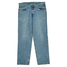  Relaxed Fit Carhartt Jeans - 38W 33L Blue Cotton