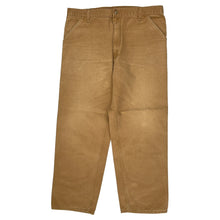  Carhartt Carpenter Trousers - 38″ Waist Brown Cotton