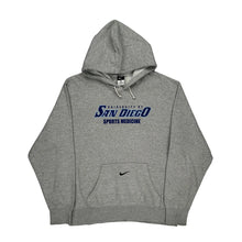  University Of San Diego Sports Medicine Nike Hoodie - Large Grey Cotton Blend