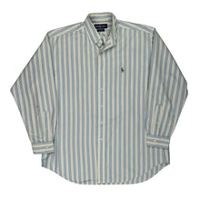  Ralph Lauren Striped Shirt - Large White Cotton