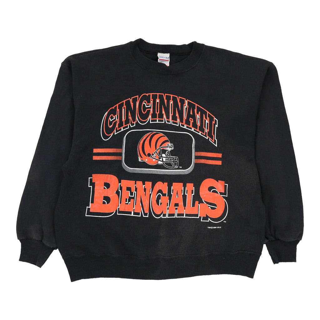 Printify Cincinnati Bengals Retro NFL Unisex Hoodie Black / 3XL