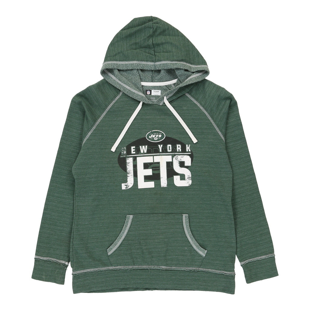 New York Jets Nfl NFL Hoodie - Small Green Cotton Blend