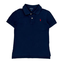  Age 6 Ralph Lauren Polo Shirt - XS Navy Cotton