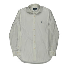  Ralph Lauren Slim Fit Shirt - Medium White Cotton