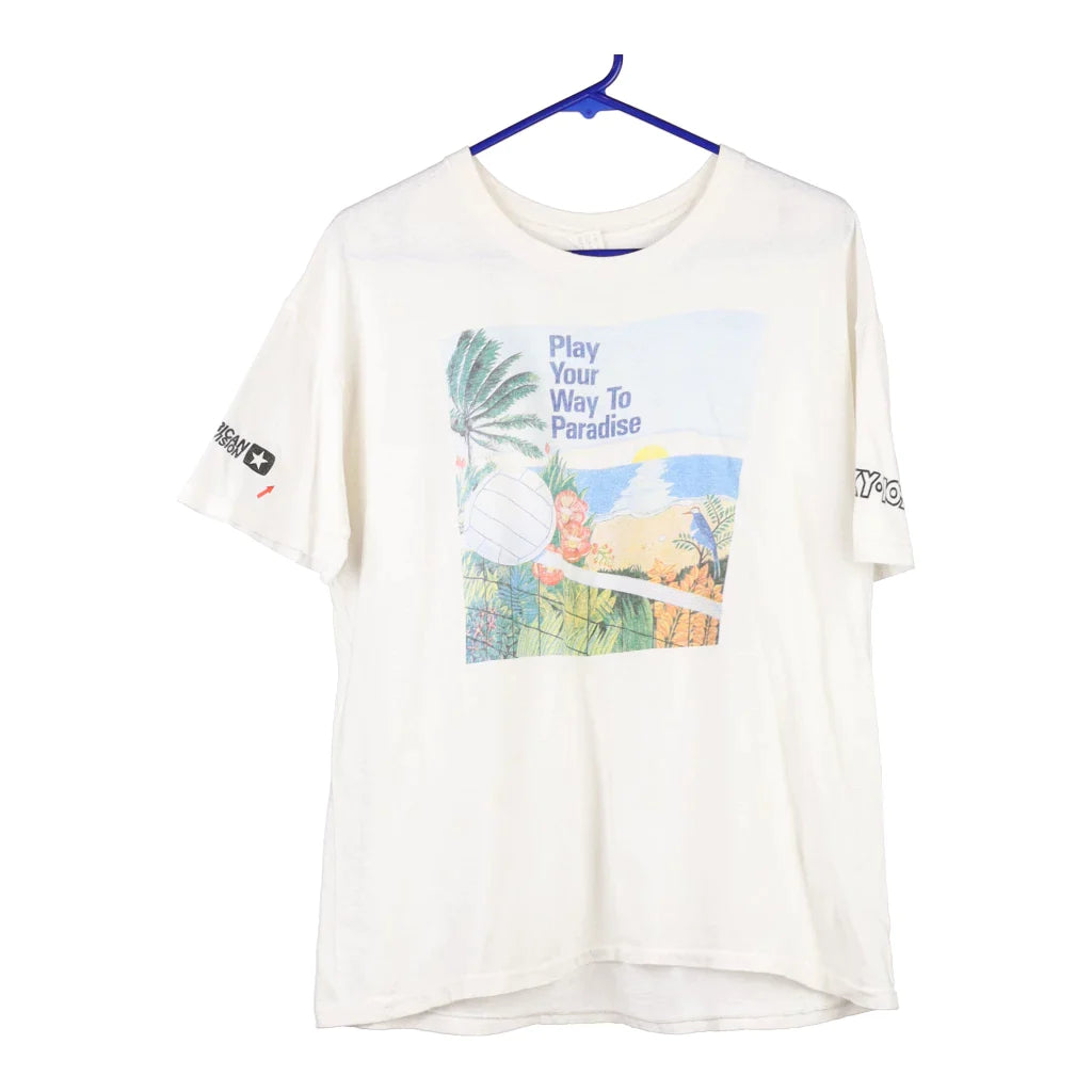 Stedman T-Shirt - XL White Cotton