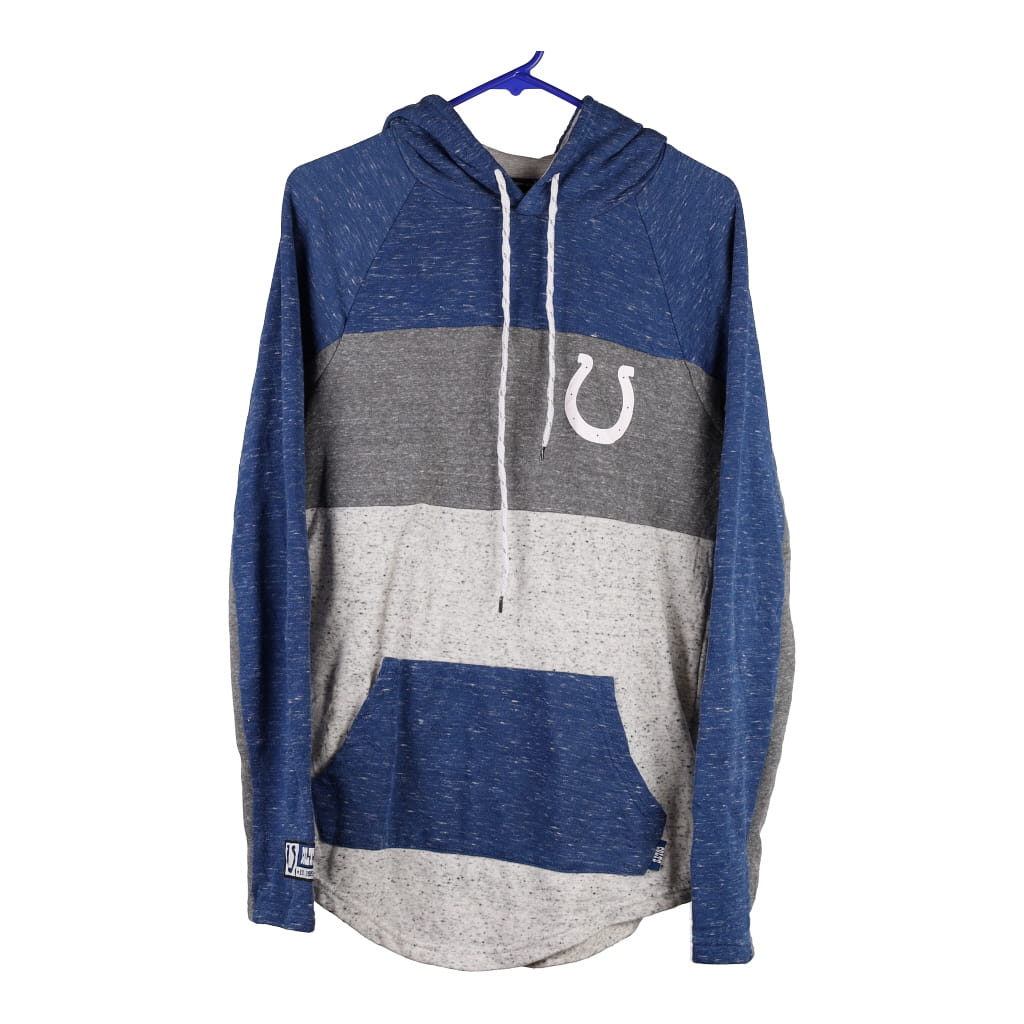 Indianapolis Colts Reebok NFL Hoodie - Small Blue Cotton