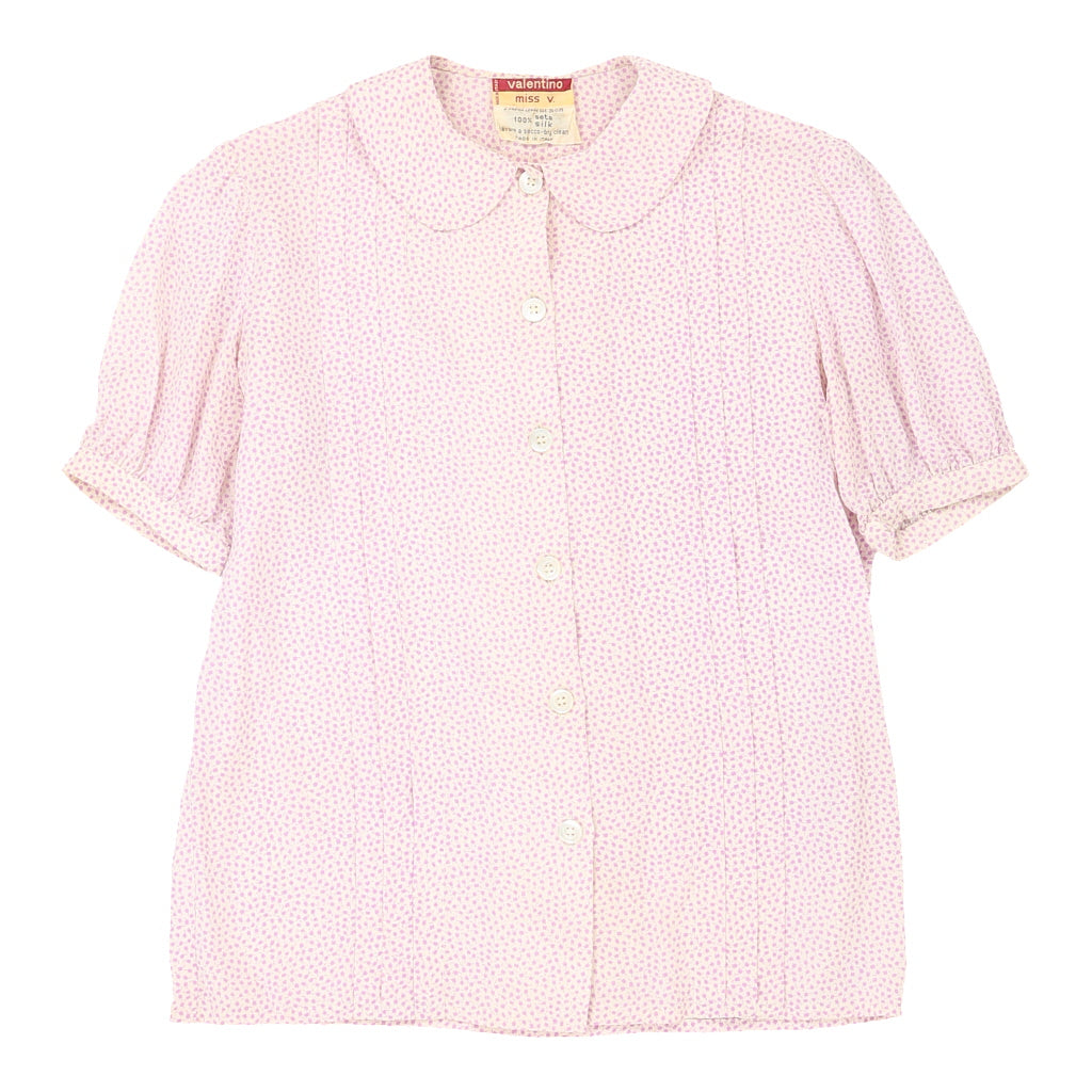 Red Valentino Authentic deals Women's Pink Blouse Polo