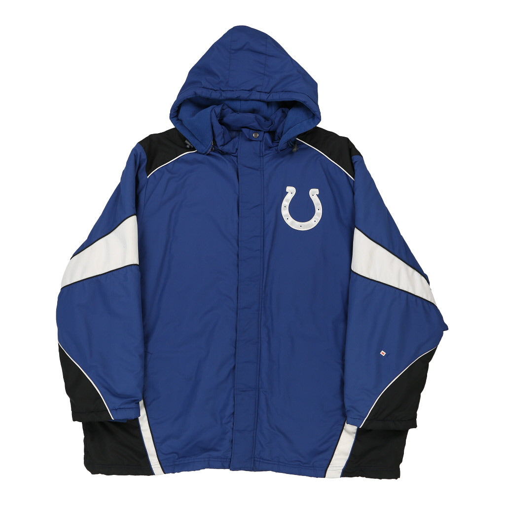 Indianapolis Colts Nfl Coat 4XL Blue Polyester