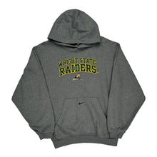  Wright State Raiders Nike College Hoodie - Small Grey Cotton Blend