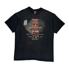  Made In Usa Harley Davidson Graphic T-Shirt - XL Black Cotton