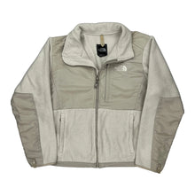  Polartec The North Face Fleece Jacket - Medium Beige Polyester