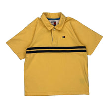  Age 7 Tommy Hilfiger Polo Shirt - XS Yellow Cotton